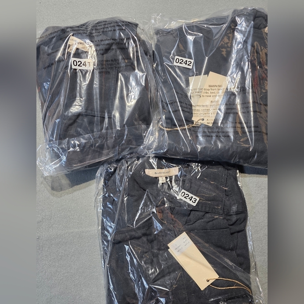 NWT Bluevelvet Charcoal Small Women's Jumpsuit PTP 21 - Inseam 29 - Picture 8 of 8